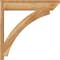 Ekena Millwork Thorton Slat Rough Sawn Outlooker, Western Red Cedar, 8"W x 36"D x 36"H OUT08X36X36THR06RWR - alternate 4